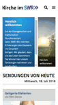 Mobile Screenshot of kirche-im-swr.de
